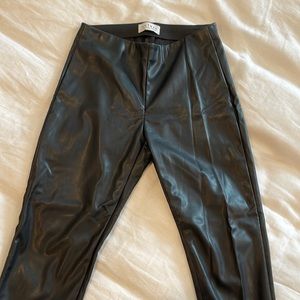 Velvet by Graham and Spencer vegan leather leggings from anthropologie size S